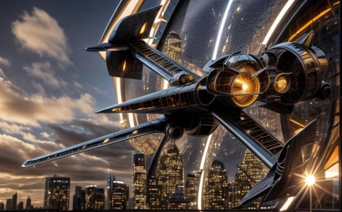 tiltrotor,sci fi,kryptarum-the bumble bee,sci - fi,sci-fi,dreadnought,sci fiction illustration,rocket-powered aircraft,battlecruiser,scifi,starship,carrack,rotorcraft,tie fighter,tie-fighter,lockheed,x-wing,quadcopter,cg artwork,alien ship