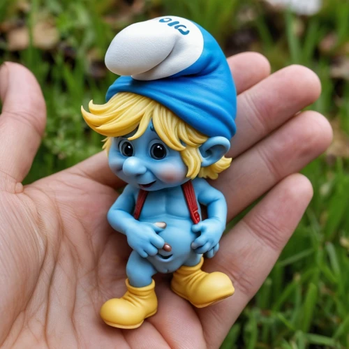 smurf figure,smurf,scandia gnome,3d figure,wind-up toy,figurine,clay doll,blue mushroom,game figure,pinocchio,collectible doll,handmade doll,geppetto,jiminy cricket,scandia gnomes,plush figure,miniature figure,doll figure,gnome,alice in wonderland