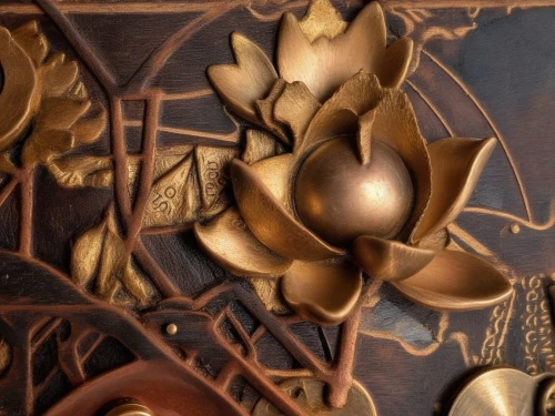 floral ornament,patterned wood decoration,art deco ornament,ornamental dividers,decorative element,art nouveau design,wall panel,gilding,floral decorations,magnoliengewaechs,copper utensils,decorative fan,detail,art nouveau,magnoliaceae,ornamental wood,ornament,southern magnolia,fleur-de-lis,decorative flower,Illustration,Realistic Fantasy,Realistic Fantasy 13