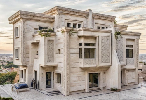 marble palace,athens art school,house with caryatids,athenaeum,karnak,greek temple,athens,celsus library,classical architecture,built in 1929,haifa,larnaca,egyptian temple,acropolis,doric columns,palazzo,neoclassic,mortuary temple,architectural style,neoclassical,Architecture,General,Modern,Andalusian Renaissance