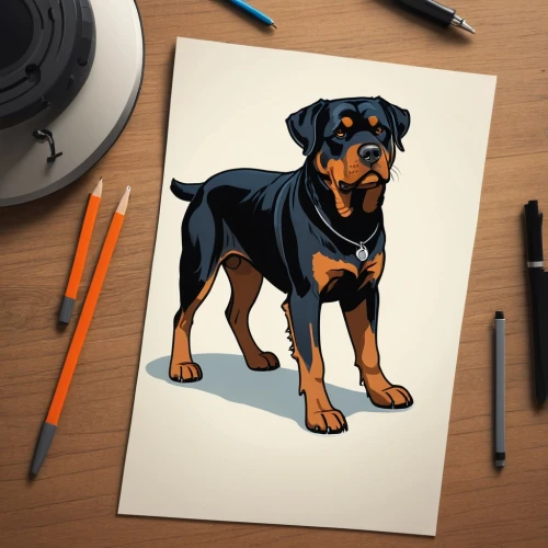 gordon setter,dog illustration,rottweiler,dog drawing,dobermann,vector illustration,beauceron,black and tan coonhound,german pinscher,miniature pinscher,doberman,pinscher,austrian pinscher,dog line art,greater swiss mountain dog,black and tan terrier,toy manchester terrier,dachshund yorkshire,manchester terrier,welsh terrier,Illustration,Children,Children 04