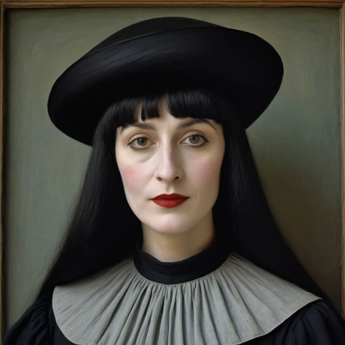 portrait of christi,gothic portrait,portrait of a woman,portrait of a girl,woman portrait,artist portrait,portrait,pferdeportrait,official portrait,woman's hat,the mona lisa,female portrait,mona lisa,beret,dita,fantasy portrait,self-portrait,vintage female portrait,bloned portrait,woman's face,Art,Artistic Painting,Artistic Painting 02