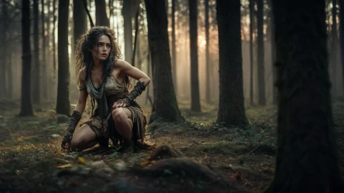 dryad,ballerina in the woods,faerie,wood elf,the enchantress,in the forest,girl with tree,faery,forest background,fae,warrior woman,elven forest,fairy forest,cave girl,sorceress,fantasy picture,faun,female warrior,girl in a long dress,forest floor