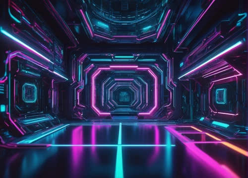 cinema 4d,ufo interior,3d background,abstract retro,vapor,3d,futuristic,cyberspace,ultraviolet,4k wallpaper,3d render,spaceship space,dimension,tunnel,cyber,scifi,light space,anomaly,80's design,neon arrows,Art,Artistic Painting,Artistic Painting 08