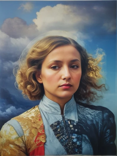 joan of arc,girl in a historic way,mystical portrait of a girl,portrait of a girl,little girl in wind,oil painting on canvas,girl with bread-and-butter,girl in a long,cloves schwindl inge,portrait background,elizabeth nesbit,mary-gold,free land-rose,mona lisa,girl portrait,young woman,fantasy portrait,custom portrait,girl with cereal bowl,oil on canvas,Art,Artistic Painting,Artistic Painting 27