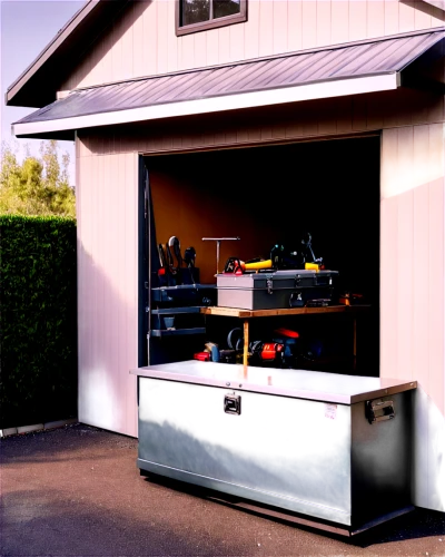 garage door,outdoor grill,garage door opener,garage,house trailer,barbeque grill,barbecue area,outdoor grill rack & topper,barbecue grill,kitchen cart,travel trailer,underground garage,boat trailer,toolbox,heat pumps,battery food truck,horse trailer,trailer truck,car carrier trailer,table saw,Illustration,Realistic Fantasy,Realistic Fantasy 28