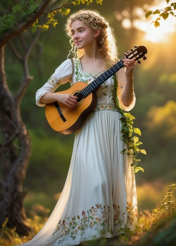 classical guitar,guitar,celtic harp,folk music,woman playing violin,violin woman,serenade,celtic woman,stringed instrument,woman playing,concert guitar,acoustic guitar,playing the guitar,balalaika,cavaquinho,string instrument,musician,violin player,country dress,acoustic-electric guitar,Conceptual Art,Fantasy,Fantasy 09