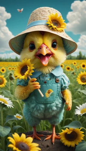 flower animal,flower cat,spring background,springtime background,blossom kitten,flower background,picking flowers,bunny on flower,easter background,easter chick,pollinate,pubg mascot,cute cartoon character,total pollen,flower field,easter theme,children's background,girl in flowers,cheery-blossom,spring greeting,Illustration,Abstract Fantasy,Abstract Fantasy 06