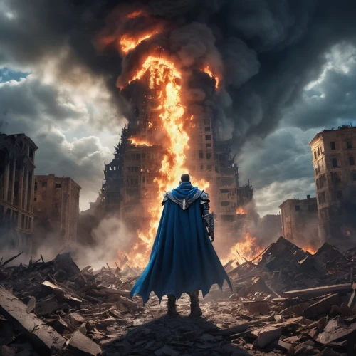 superhero background,pillar of fire,city in flames,apocalyptic,apocalypse,doomsday,the conflagration,superman,destroyed city,human torch,wonder woman city,digital compositing,fire background,photomanipulation,destroy,burning earth,justice league,explosion destroy,burning of waste,conflagration,Conceptual Art,Fantasy,Fantasy 31