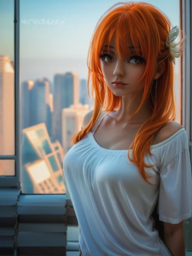 asuka langley soryu,nami,cosplay image,orange petals,hinata,maci,orange color,orange,daphne,cosplay,orange rose,nora,tangerine,orange blossom,orange robes,orange half,bright orange,cosplayer,elza,yang,Conceptual Art,Fantasy,Fantasy 16