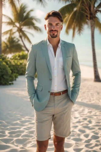 real estate agent,beach background,the suit,bermuda shorts,miami,linkedin icon,men's suit,estate agent,commercial,man's fashion,the beach crab,sales man,pubg mascot,ceo,the beach pearl,business man,advertising clothes,the beach fixing,wedding suit,bahamas,Photography,Natural