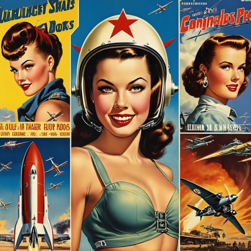 atomic age,retro pin up girls,retro women,pin ups,pin-up girls,lockheed,pin up girls,douglas aircraft company,retro pin up girl,vintage labels,pin up,vintage art,retro woman,retro 1950's clip art,space tourism,stewardess,pin-up,flight attendant,vintage girls,retro girl,Photography,General,Realistic