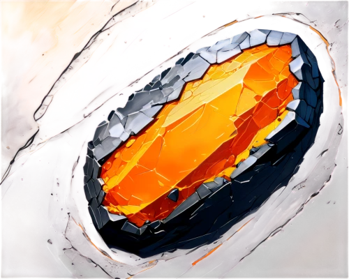 agate,agate carnelian,solidified lava,geode,lava tube,lava,igneous rock,lava flow,painted eggshell,egg shell,mineral,glass painting,abstract eye,porthole,orange slice,crevasse,lava cave,geological,colored rock,bivalve,Illustration,Vector,Vector 07