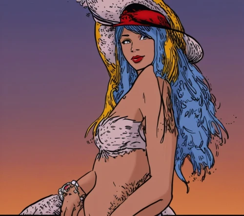 fantasy woman,rem in arabian nights,poison,coloring outline,coloring,the sea maid,birds of prey-night,aphrodite,harley,colored,sorceress,showgirl,color 1,mystique,paloma,colouring,straw hat,suit of the snow maiden,valerian,birds of prey,Illustration,American Style,American Style 13