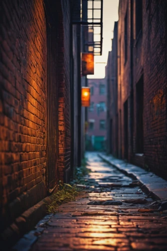 alleyway,alley,old linden alley,narrow street,the cobbled streets,alley cat,laneway,cobbles,red bricks,red brick,blind alley,cobblestones,red brick wall,urban landscape,street canyon,cobblestone,yellow brick wall,birch alley,narrow,cobble,Illustration,Japanese style,Japanese Style 21