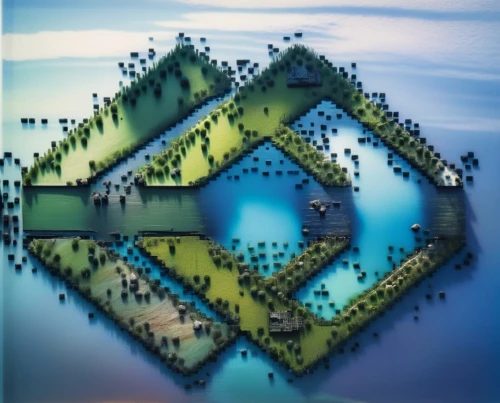 map icon,artificial islands,escher village,artificial island,isometric,gps icon,floating islands,cube sea,biosamples icon,diamond lagoon,steam icon,island chain,growth icon,fractal environment,diamond borders,uninhabited island,life stage icon,tileable,cube background,fractals art,Unique,3D,Toy