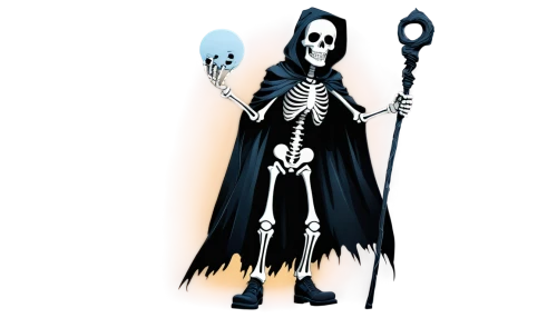 grimm reaper,grim reaper,halloween vector character,skeleltt,undead warlock,skeletal,day of the dead skeleton,death god,skeleton,skeletons,vintage skeleton,skeleton key,vax figure,human skeleton,halloween banner,reaper,scythe,dance of death,danse macabre,dodge warlock,Illustration,Abstract Fantasy,Abstract Fantasy 23