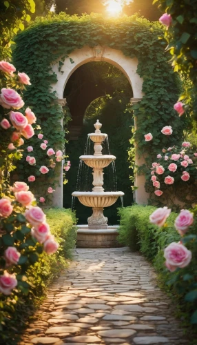 way of the roses,landscape rose,rose arch,rose garden,flower background,wishing well,blooming roses,garden door,to the garden,romantic rose,rose bloom,3d background,rose wreath,spring background,secret garden of venus,flower garden,historic rose,rose drive,frame rose,noble roses,Art,Classical Oil Painting,Classical Oil Painting 01