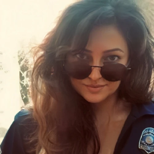 policewoman,police officer,iranian,haifa,officer,aviator sunglass,police siren,kamini kusum,police hat,aviator,sunglasses,police force,police uniforms,indian air force,indian celebrity,nypd,persian,with glasses,cops,police check