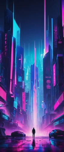 cyberpunk,futuristic landscape,ultraviolet,vapor,cyber,cityscape,futuristic,vast,fantasy city,metropolis,cyberspace,scifi,colorful city,purple wallpaper,beyond,background screen,aesthetic,music background,cubic,dystopian,Conceptual Art,Fantasy,Fantasy 02