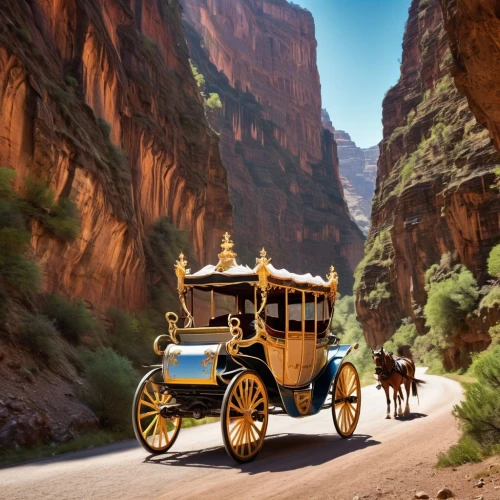 red canyon tunnel,stagecoach,fairyland canyon,angel's landing,horse-drawn carriage,horse carriage,horse drawn carriage,daimler majestic major,camel caravan,lincoln motor company,american frontier,yellow mountains,luxury vehicle,horse and buggy,grand canyon,american sportscar,old wagon train,covered wagon,luxury car,vintage cars,Photography,General,Realistic