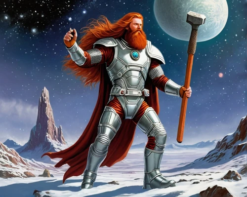 excalibur,emperor of space,herfstanemoon,god of thunder,sci fiction illustration,triton,sagittarius,heroic fantasy,kooikerhondje,thor,crusader,angel moroni,prejmer,paladin,the white torch,dwarf sundheim,violinist violinist of the moon,apollofalter,pall-bearer,alaunt,Conceptual Art,Sci-Fi,Sci-Fi 20