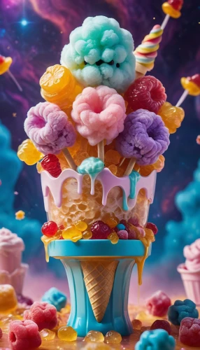 candy cauldron,cinema 4d,tutti frutti,cupcake background,sugar candy,sundae,cones-milk star,confectionery,snowcone,candy crush,3d fantasy,candy bar,candy shop,candies,iced-lolly,ice-cream,sweet ice cream,fairy galaxy,colored icing,neon ice cream,Photography,General,Cinematic