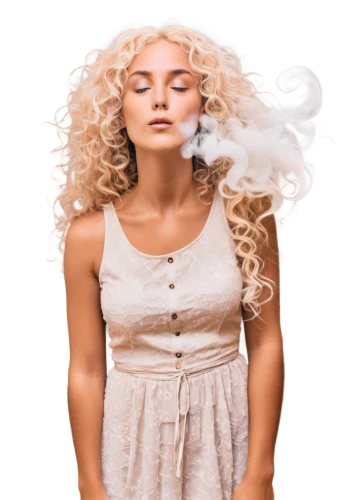 artificial hair integrations,lace wig,management of hair loss,vaporizing,girl smoke cigarette,electronic cigarette,smoking cessation,smoking girl,self hypnosis,ejuice,e-cigarette,cloud of smoke,blonde woman,e cigarette,oxydizing,girl on a white background,carbon dioxide therapy,image manipulation,puffs of smoke,smoke dancer,Illustration,Children,Children 06