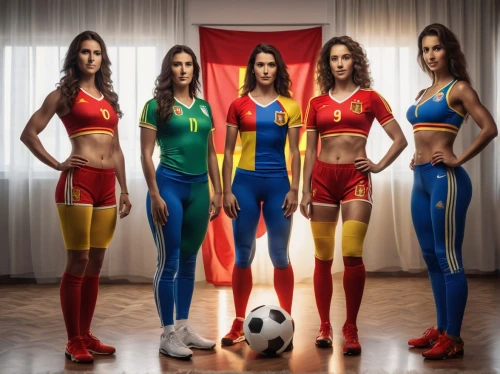 women's football,futebol de salão,skittles (sport),women's handball,fifa 2018,net sports,sports uniform,social,european football championship,world cup,wall & ball sports,sports gear,sport,soccer team,footballers,samba,sporting group,international rules football,athletic,shooting sport,Photography,General,Realistic