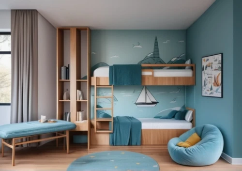 children's bedroom,modern room,blue room,kids room,danish room,children's room,boy's room picture,baby room,shared apartment,danish furniture,sky apartment,an apartment,bedroom,modern decor,sleeping room,room divider,search interior solutions,apartment,great room,contemporary decor