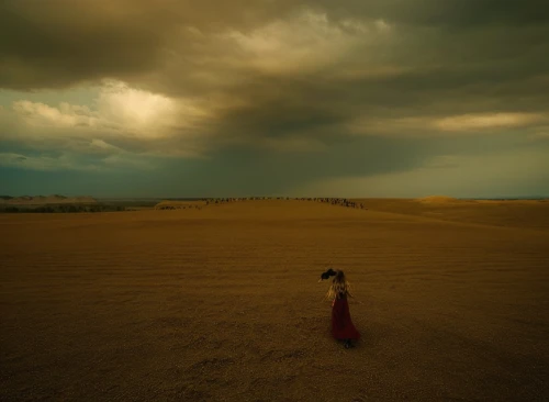 girl on the dune,little girl in wind,girl walking away,steppe,capture desert,sand road,desolation,the gobi desert,conceptual photography,desertification,little girl with umbrella,sand dune,kurai steppe,pink sand dunes,loneliness,red sand,lonely child,dune sea,girl in a long dress,admer dune,Photography,Artistic Photography,Artistic Photography 14