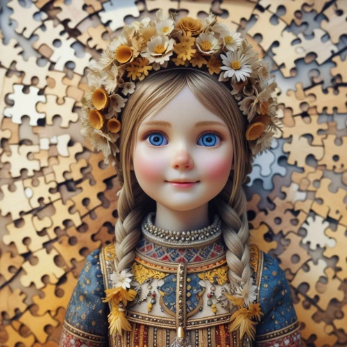 wooden doll,wood angels,handmade doll,wood art,wooden figure,girl in a wreath,female doll,wood carving,baroque angel,artist doll,vintage doll,doll figure,painter doll,clay doll,wooden figures,joan of arc,wood elf,gingerbread girl,collectible doll,carved wood,Photography,General,Realistic