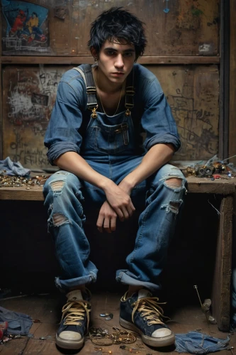 blue-collar worker,repairman,blue-collar,mechanic,shoeshine boy,overalls,tradesman,girl in overalls,coveralls,worker,carpenter jeans,electrician,a carpenter,janitor,car mechanic,2d,overall,welder,scrap dealer,warehouseman,Art,Classical Oil Painting,Classical Oil Painting 13