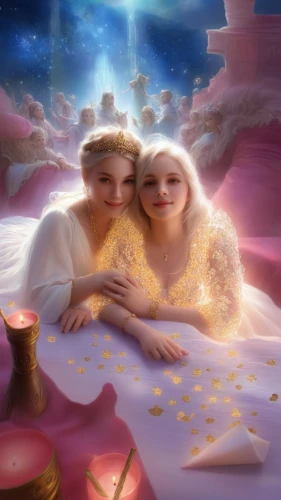 princesses,children's fairy tale,fairytales,fantasy picture,tangled,a fairy tale,fairy tale,little angels,prince and princess,fairytale characters,romantic scene,fairy tales,fairytale,golden weddings,white rose snow queen,romantic night,background image,fairy tale icons,the snow queen,capricorn mother and child,Illustration,Realistic Fantasy,Realistic Fantasy 01