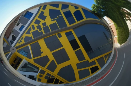 spherical image,360 ° panorama,glass sphere,exterior mirror,ball cube,360 °,panoramical,geometric ai file,cubic house,gradient mesh,glass facades,building honeycomb,cube surface,automotive side-view mirror,glass ball,lens reflection,spherical,virtual landscape,fisheye lens,escher,Photography,General,Realistic