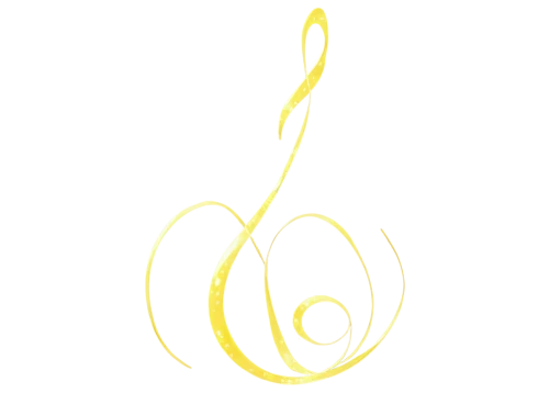 treble clef,ball (rhythmic gymnastics),trebel clef,ribbon (rhythmic gymnastics),eighth note,solar plexus chakra,musical note,rope (rhythmic gymnastics),hoop (rhythmic gymnastics),yellow bell,music note,f-clef,purity symbol,lyre,musical notes,pregnant woman icon,calligraphic,clef,abstract gold embossed,music notes,Illustration,Abstract Fantasy,Abstract Fantasy 04