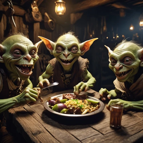 goblin,dwarf cookin,gnomes at table,rotglühender poker,massively multiplayer online role-playing game,split pea,family dinner,trolls,dinner,nastygilrs,orc,dining,foodies,cannibals,fgoblin,eat,tabletop game,appetite,dinner party,restaurant ratskeller,Photography,General,Realistic