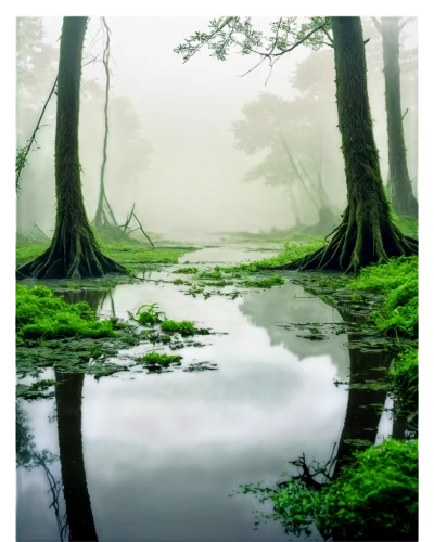 swampy landscape,bayou,swamp,foggy landscape,foggy forest,green trees with water,alligator alley,backwater,freshwater marsh,bayou la batre,wetland,the ugly swamp,forest landscape,aaa,tidal marsh,wetlands,riparian forest,herman national park,green forest,morning mist,Art,Classical Oil Painting,Classical Oil Painting 42