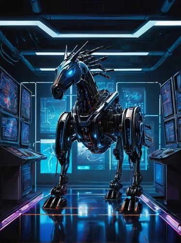 constellation centaur,alpha horse,cyberspace,electric donkey,black horse,bolt-004,cyber,cybertruck,carnival horse,centaur,weehl horse,cybernetics,pegasus,saluki,kosmus,mecha,sci fiction illustration,unicorn background,armored animal,unicorn,Illustration,Vector,Vector 07