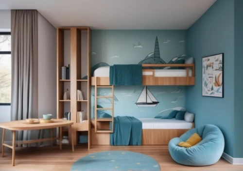 children's bedroom,kids room,modern room,blue room,children's room,shared apartment,danish room,sky apartment,boy's room picture,baby room,an apartment,danish furniture,apartment,modern decor,search interior solutions,room divider,home interior,contemporary decor,great room,bedroom