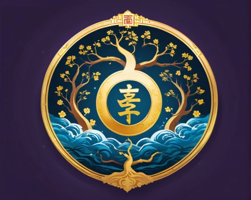kr badge,zhejiang,mantra om,qinghai,shuanghuan noble,sr badge,yuanyang,qi-gong,jeongol,br badge,kaohsiung,lotus png,beihai,nautical banner,crest,bianzhong,emblem,xizhi,umiuchiwa,zodiac sign libra,Unique,Design,Logo Design
