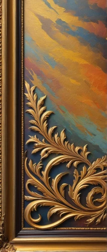 gold stucco frame,gold paint strokes,decorative frame,art nouveau frame,art deco frame,art nouveau frames,abstract gold embossed,copper frame,patterned wood decoration,meticulous painting,wall panel,gold paint stroke,gilding,golden frame,wall decoration,gold frame,decorative art,gold foil art,paintings,wooden frame,Illustration,Abstract Fantasy,Abstract Fantasy 03