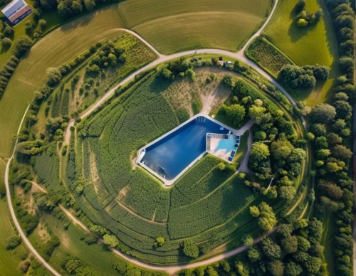 dug-out pool,drone shot,outdoor pool,dji mavic drone,swim ring,pool house,dji agriculture,infinity swimming pool,swimming pool,baseball diamond,drone view,inflatable pool,golf resort,drone image,drone photo,chair in field,villa,country club,dji spark,aerial view umbrella,Photography,General,Realistic