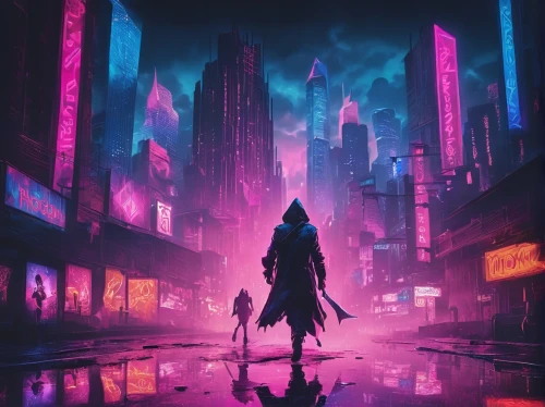 cyberpunk,shinjuku,dystopian,fantasy city,metropolis,tokyo city,vapor,cityscape,tokyo,sentinel,dystopia,dark world,shibuya,wanderer,purple wallpaper,futuristic,ultraviolet,the wanderer,4k wallpaper,dusk background,Conceptual Art,Fantasy,Fantasy 31