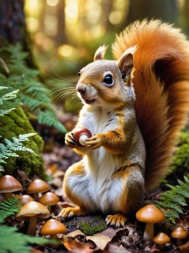 eurasian red squirrel,hungry chipmunk,relaxed squirrel,red squirrel,eurasian squirrel,tree squirrel,chilling squirrel,squirrel,eastern chipmunk,squirell,almond meal,tree chipmunk,acorns,chipmunk,the squirrel,indian palm squirrel,chestnut animal,squirrels,abert's squirrel,douglas' squirrel,Illustration,Realistic Fantasy,Realistic Fantasy 14