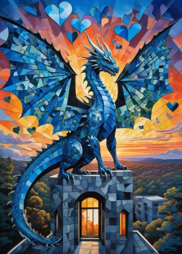 painted dragon,drexel,garuda,dragon,aglais,nicaragua,fire breathing dragon,dragon of earth,dragon bridge,el salvador dali,dragons,gryphon,pegasus,basilisk,wyrm,gargoyle,dragon fire,palace of knossos,queretaro,antigua guatemala,Art,Artistic Painting,Artistic Painting 45