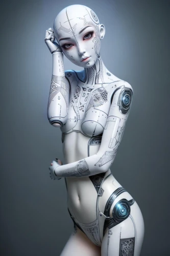 humanoid,sci fi,cybernetics,cyborg,scifi,soft robot,ai,bodypaint,droid,eve,3d figure,sci-fi,sci - fi,andromeda,biomechanical,artificial intelligence,robotic,female doll,cyber,chat bot