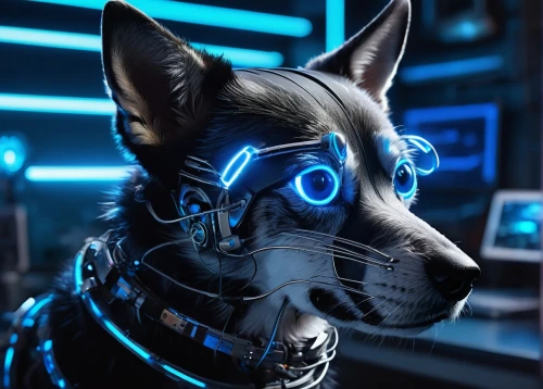 cyber,cyber glasses,cyborg,kosmus,cyberpunk,posavac hound,echo,eurohound,cat vector,sigma,futuristic,cybernetics,canis panther,electro,pet,nova,constellation wolf,canine,furta,scifi,Conceptual Art,Daily,Daily 28