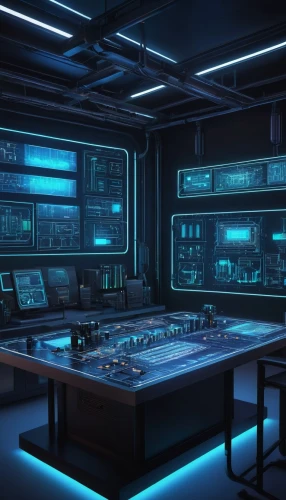 sci fi surgery room,control center,computer room,control desk,the server room,circuitry,engine room,laboratory,cyber,workbench,cyberspace,game room,chemical laboratory,computer workstation,scifi,neon human resources,circuit breaker,data center,control panel,research station,Illustration,Black and White,Black and White 22