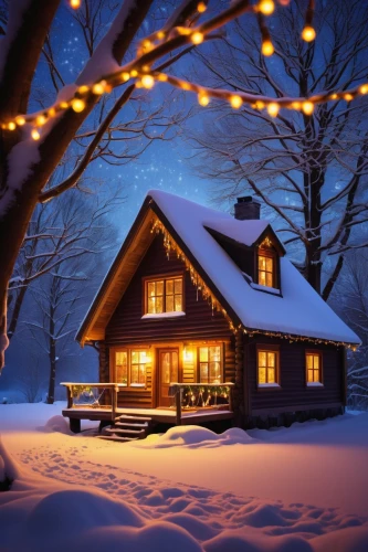 winter house,christmas landscape,warm and cozy,christmas snowy background,log cabin,winter background,the cabin in the mountains,snow scene,snowy landscape,snow house,snow shelter,winter village,wooden house,winter dream,winters,winter wonderland,winter magic,winter landscape,snow roof,christmas scene,Conceptual Art,Daily,Daily 19